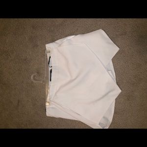Misguided white envelope skort